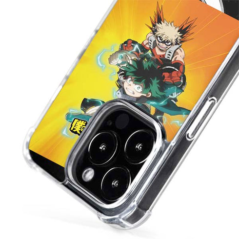 My Hero Academia Deku and Bakugo Season 5 iPhone 15 Pro MagSafe Case